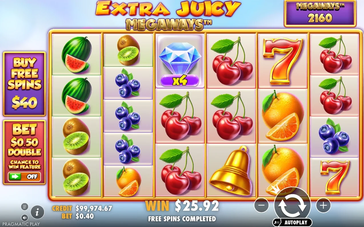 Extra Juicy Megaways